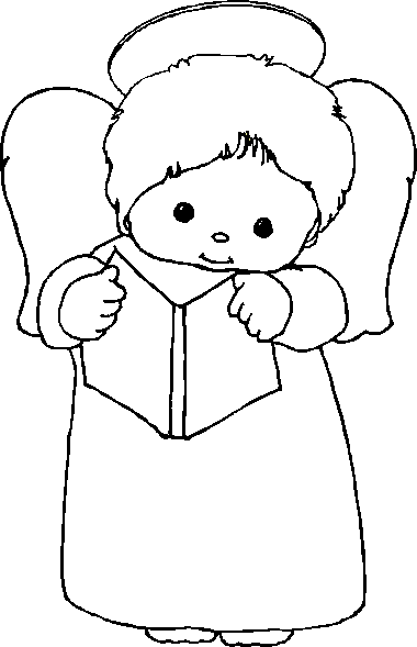 baby angle coloring pages - photo #32