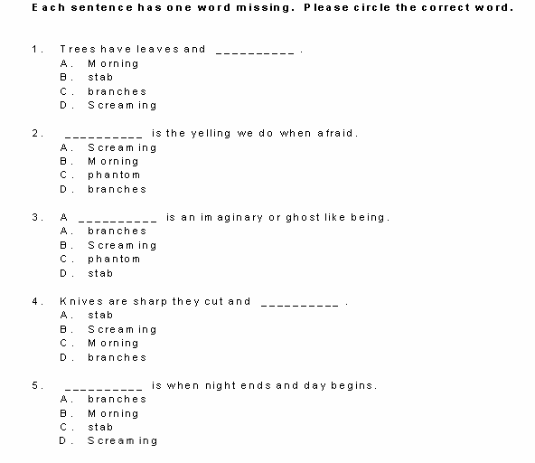 Multiple Choice Questions | Learning Sciences