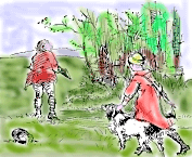 Fox Hunt Scene